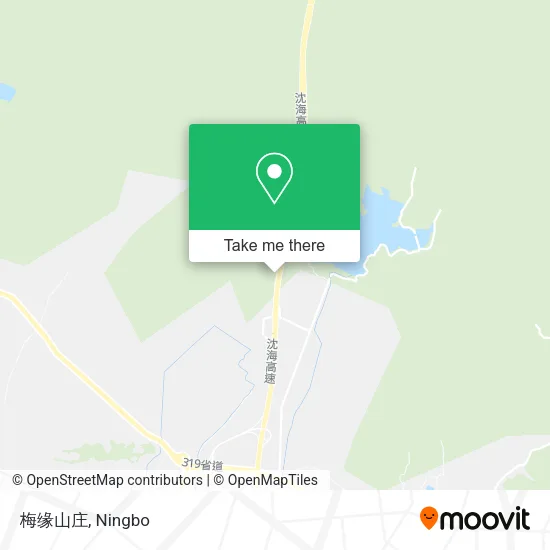 梅缘山庄 map