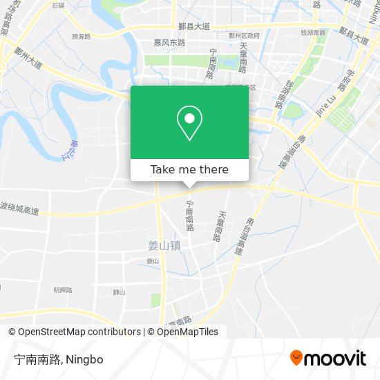 宁南南路 map