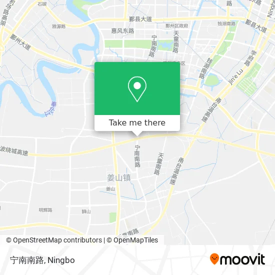 宁南南路 map
