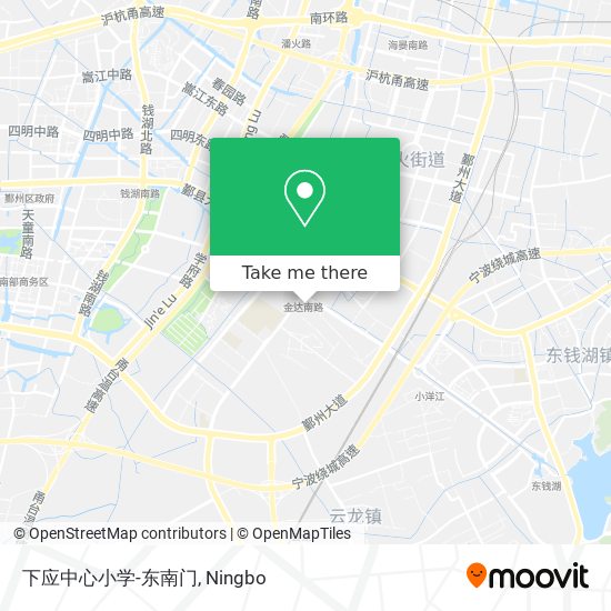 下应中心小学-东南门 map