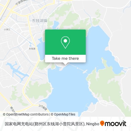 国家电网充电站(鄞州区东钱湖小普陀风景区) map