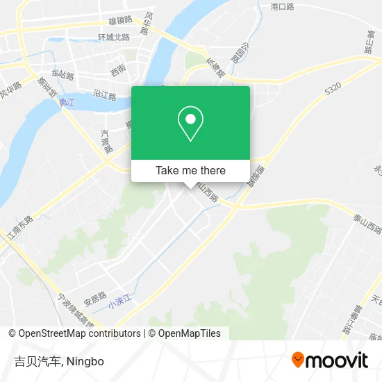 吉贝汽车 map
