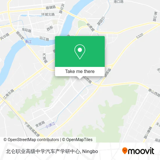 北仑职业高级中学汽车产学研中心 map