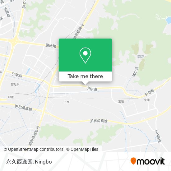永久西逸园 map