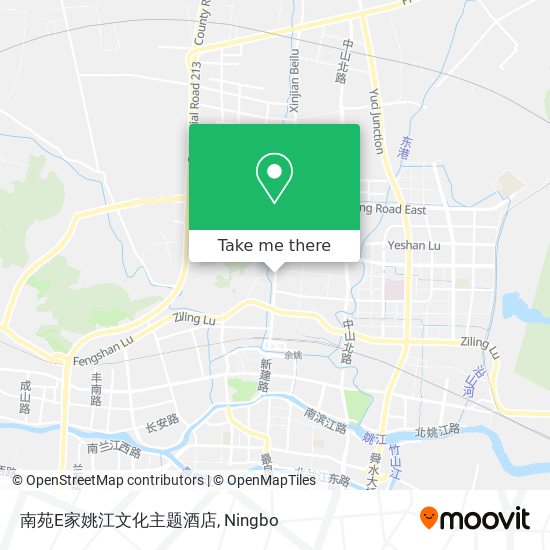 南苑E家姚江文化主题酒店 map