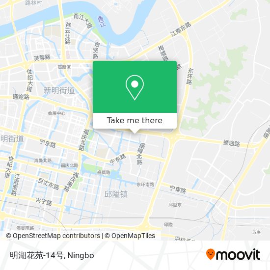 明湖花苑-14号 map