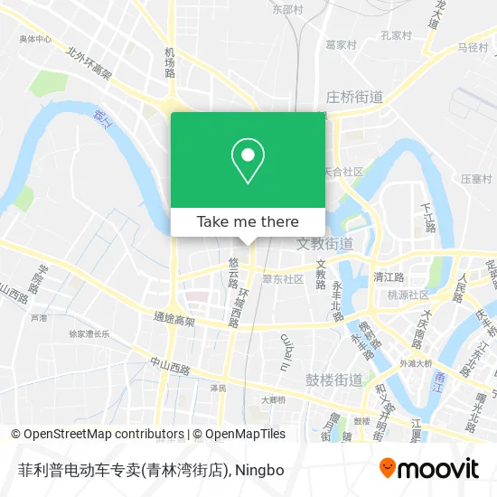 菲利普电动车专卖(青林湾街店) map