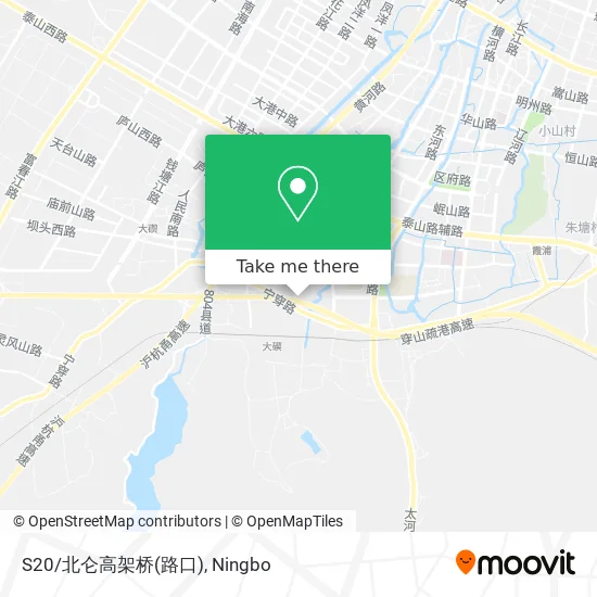 S20/北仑高架桥(路口) map