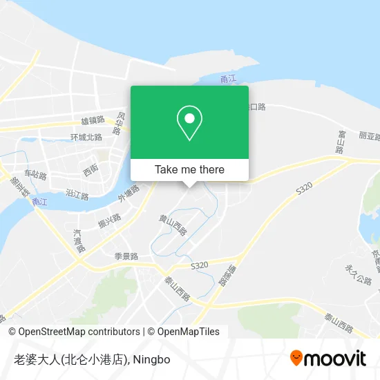 老婆大人(北仑小港店) map