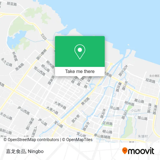 嘉龙食品 map