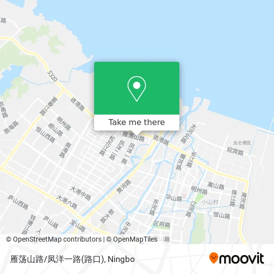 雁荡山路/凤洋一路(路口) map