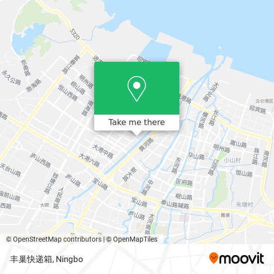 丰巢快递箱 map