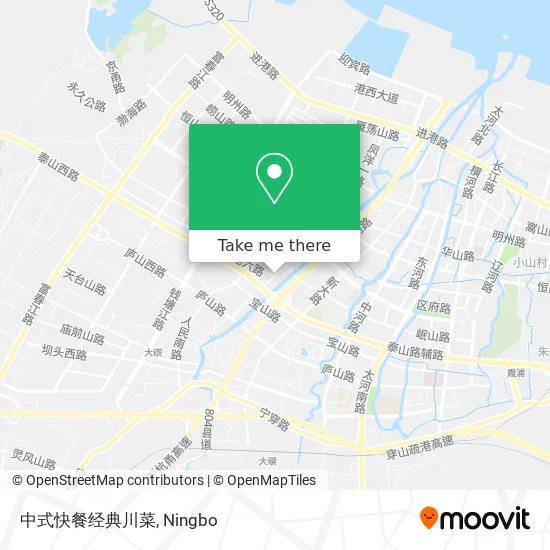 中式快餐经典川菜 map