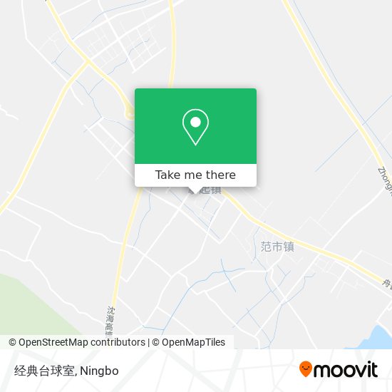 经典台球室 map