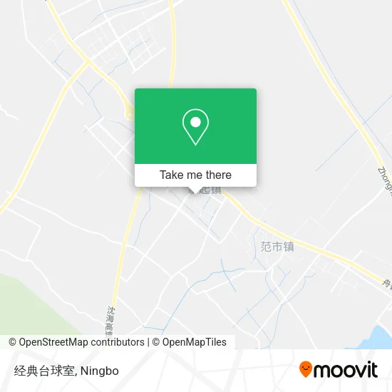 经典台球室 map