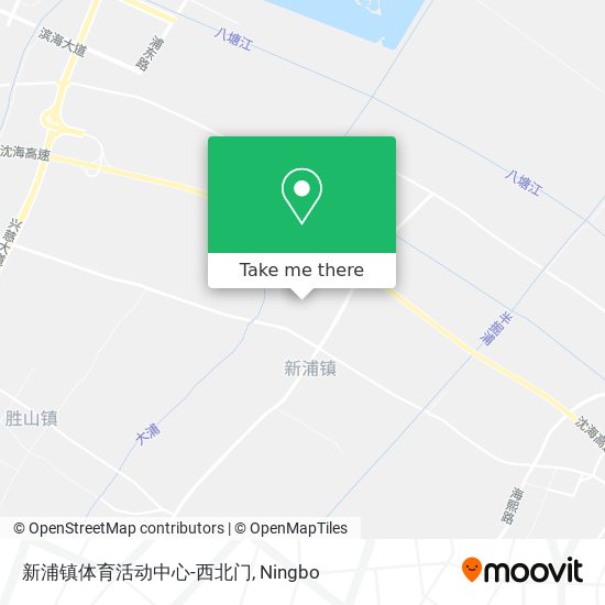 新浦镇体育活动中心-西北门 map