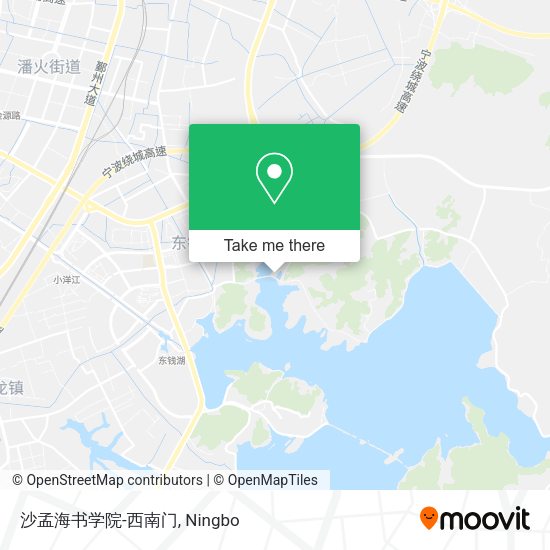 沙孟海书学院-西南门 map