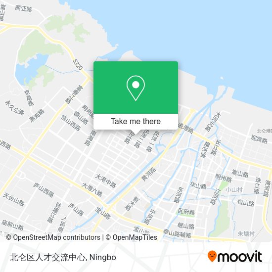 北仑区人才交流中心 map
