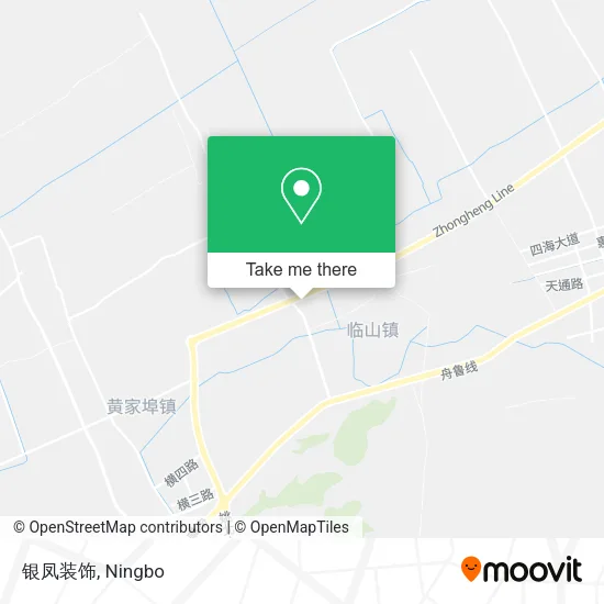 银凤装饰 map