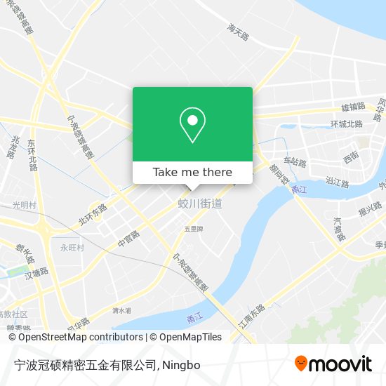 宁波冠硕精密五金有限公司 map