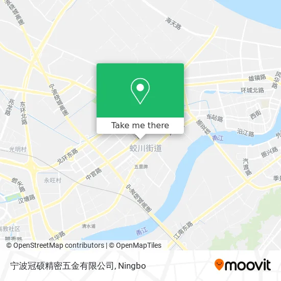 宁波冠硕精密五金有限公司 map