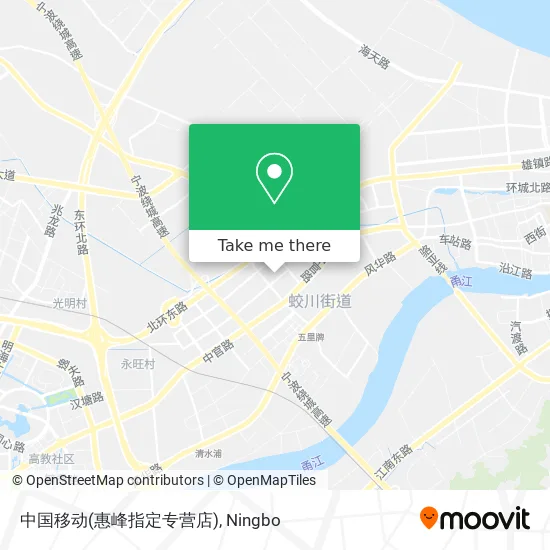 中国移动(惠峰指定专营店) map