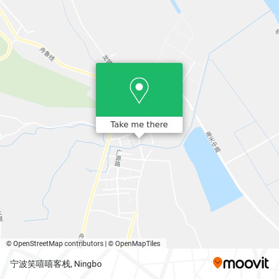 宁波笑嘻嘻客栈 map