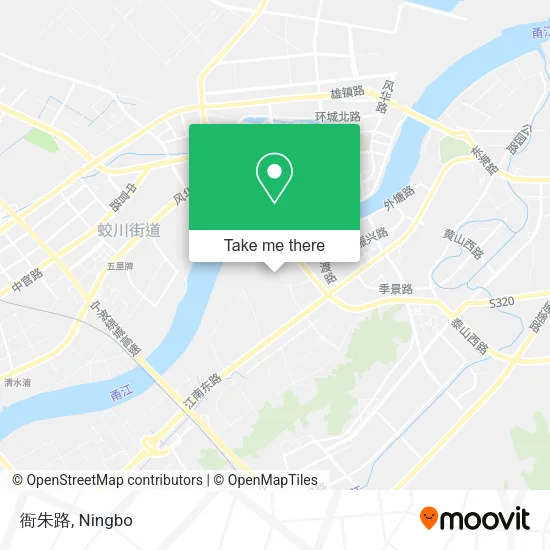 衙朱路 map
