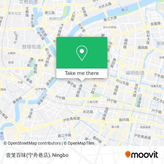 壹笼百味(宁舟巷店) map