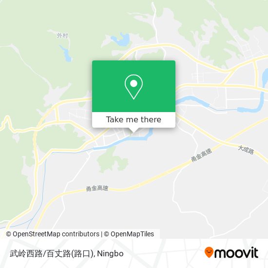 武岭西路/百丈路(路口) map