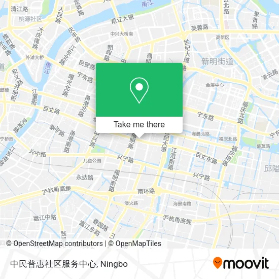 中民普惠社区服务中心 map