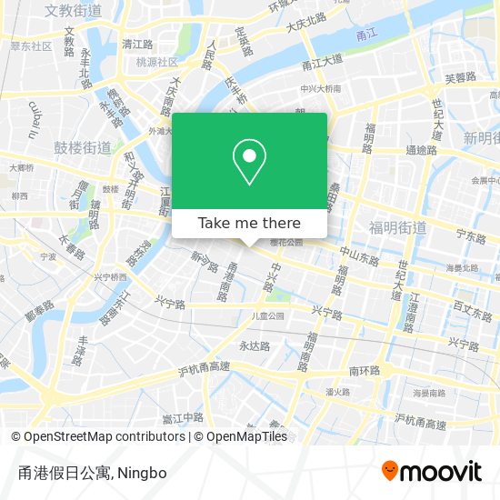 甬港假日公寓 map