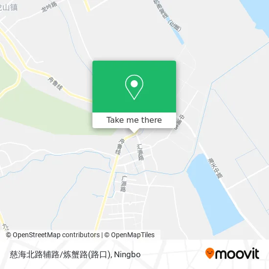 慈海北路辅路/炼蟹路(路口) map