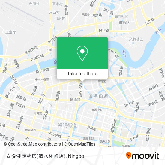 喜悦健康药房(清水桥路店) map