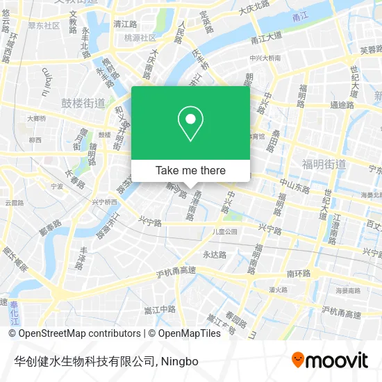华创健水生物科技有限公司 map