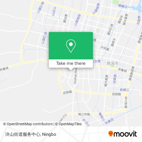 浒山街道服务中心 map