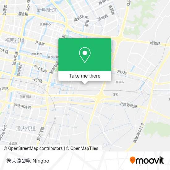 繁荣路2幢 map