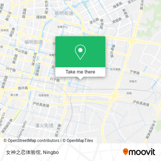 女神之恋体验馆 map