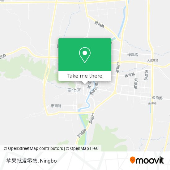 苹果批发零售 map