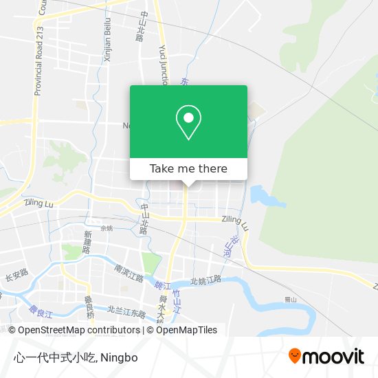 心一代中式小吃 map