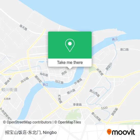 招宝山饭店-东北门 map