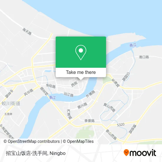 招宝山饭店-洗手间 map