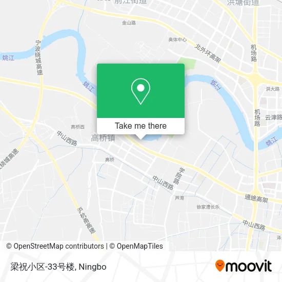 梁祝小区-33号楼 map