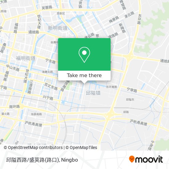 邱隘西路/盛莫路(路口) map