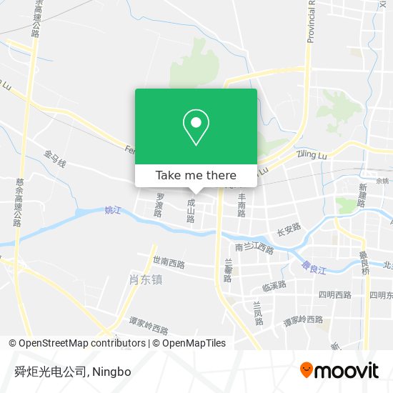 舜炬光电公司 map