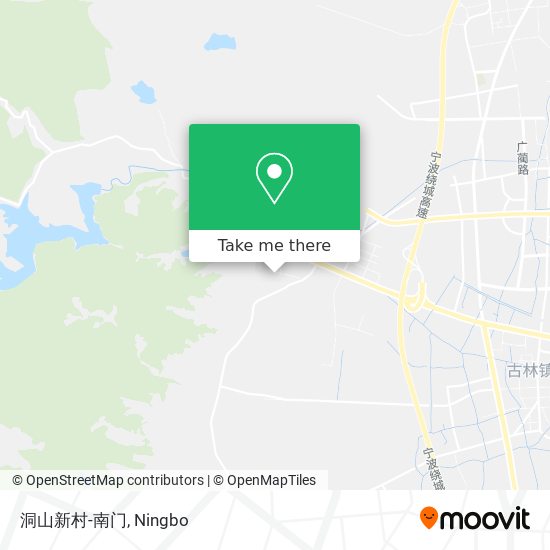 洞山新村-南门 map