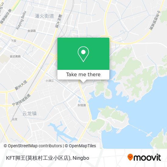 KFT脚王(莫枝村工业小区店) map