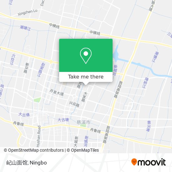 屺山面馆 map
