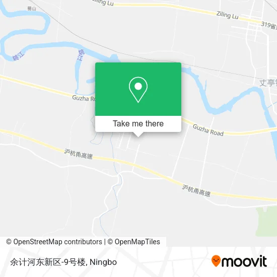 余计河东新区-9号楼 map