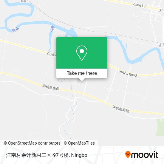 江南村余计新村二区-97号楼 map
